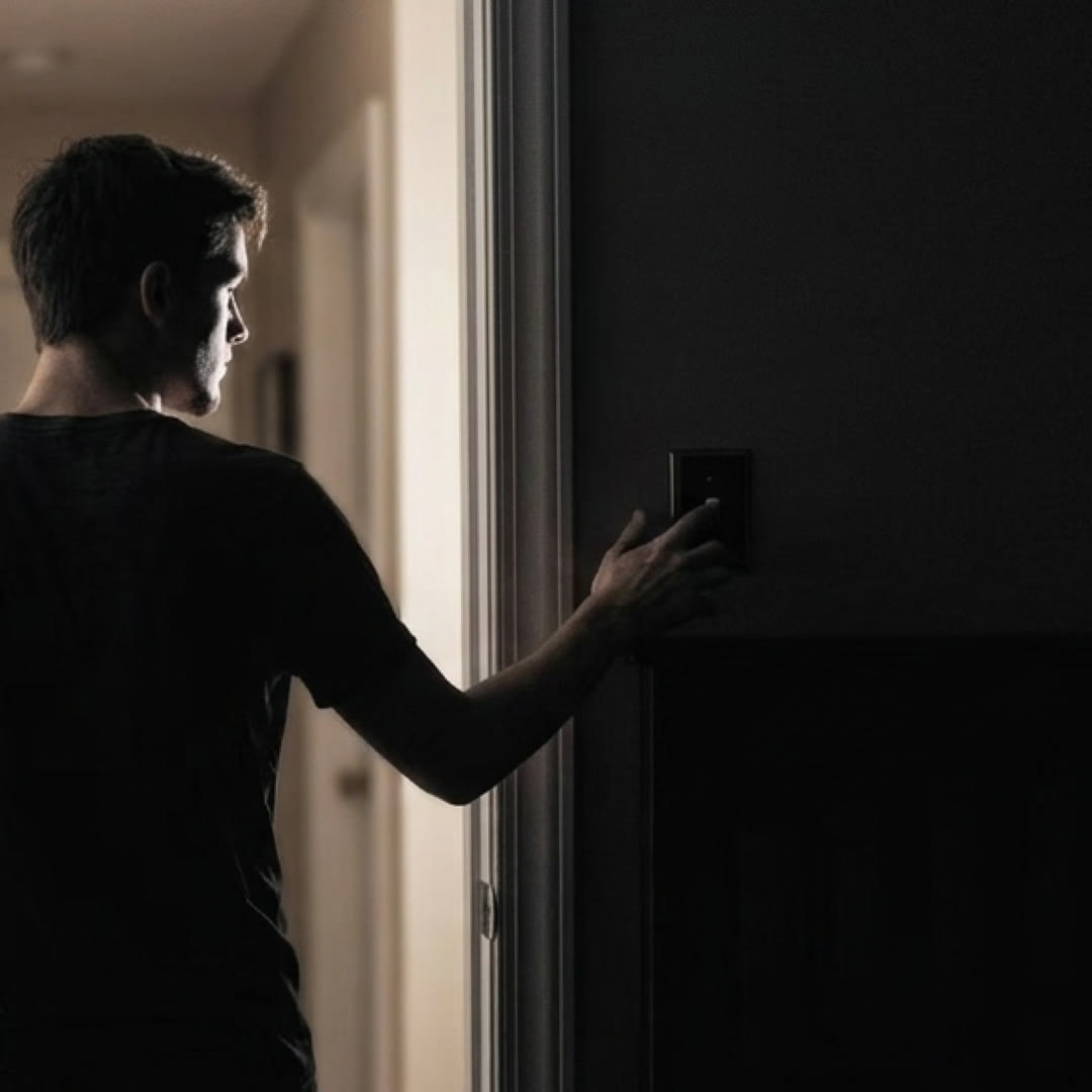 Turn off the light — cover art